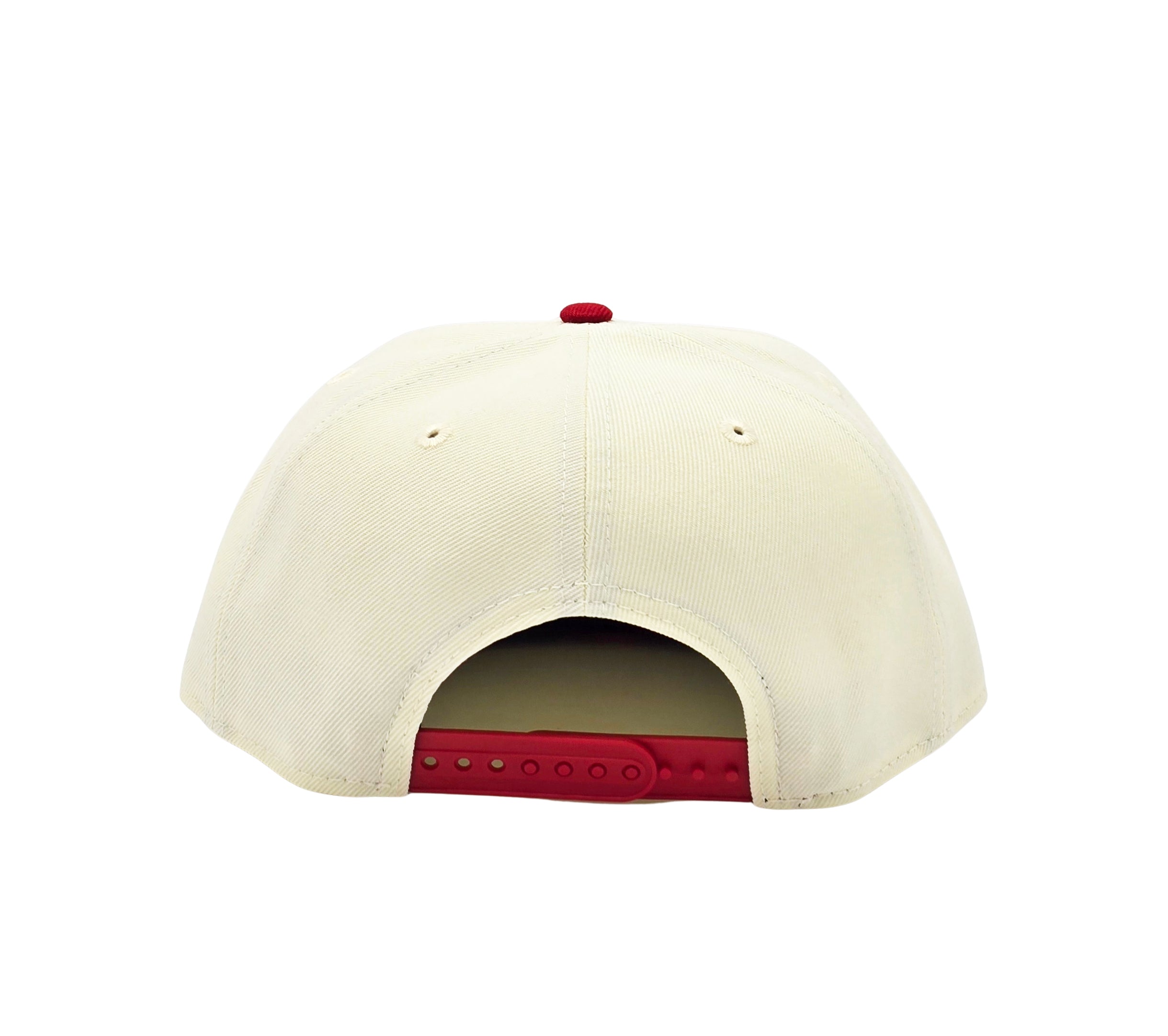 NEW ERA 9FIFTY MLB ST. LOUIS CARDINALS CREAM/RED SNAPBACK HAT