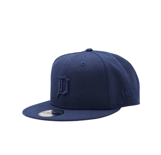 NEW ERA 9FIFTY MLB DETROIT TIGERS NAVY BLUE SNAPBACK HAT