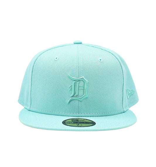 NEW ERA 59FIFTY MEN'S DETROIT TIGERS TEAL FITTED HAT
