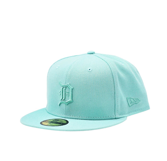 NEW ERA 59FIFTY MEN'S DETROIT TIGERS TEAL FITTED HAT