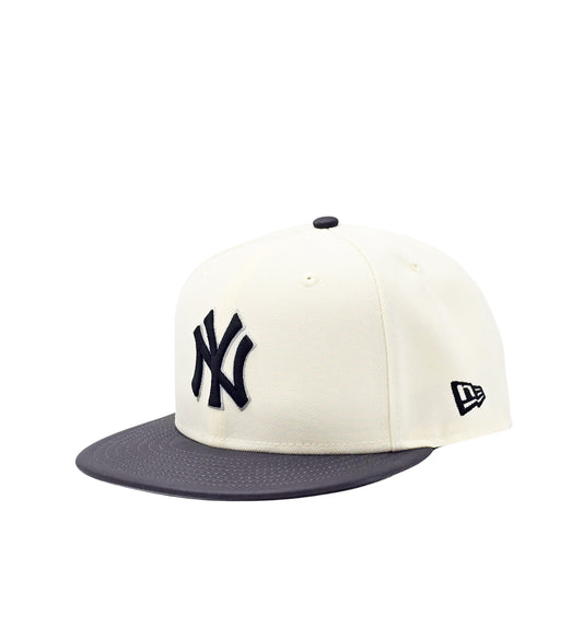 NEW ERA 59FIFTY MLB NEW YORK YANKEES 1996 WORLD SERIES CREAM/GREY FITTED HAT