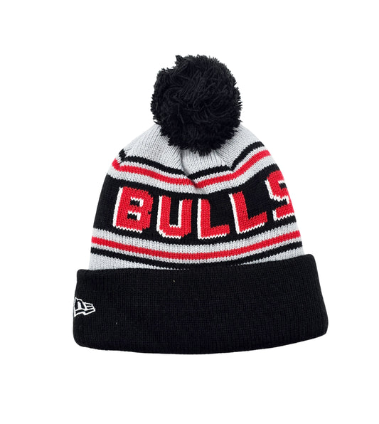 NEW ERA NBA CHICAGO BULLS BLACK/RED TOUQUE