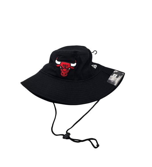 NEW ERA NBA CHICAGO BULLS BLACK/RED BUCKET HAT