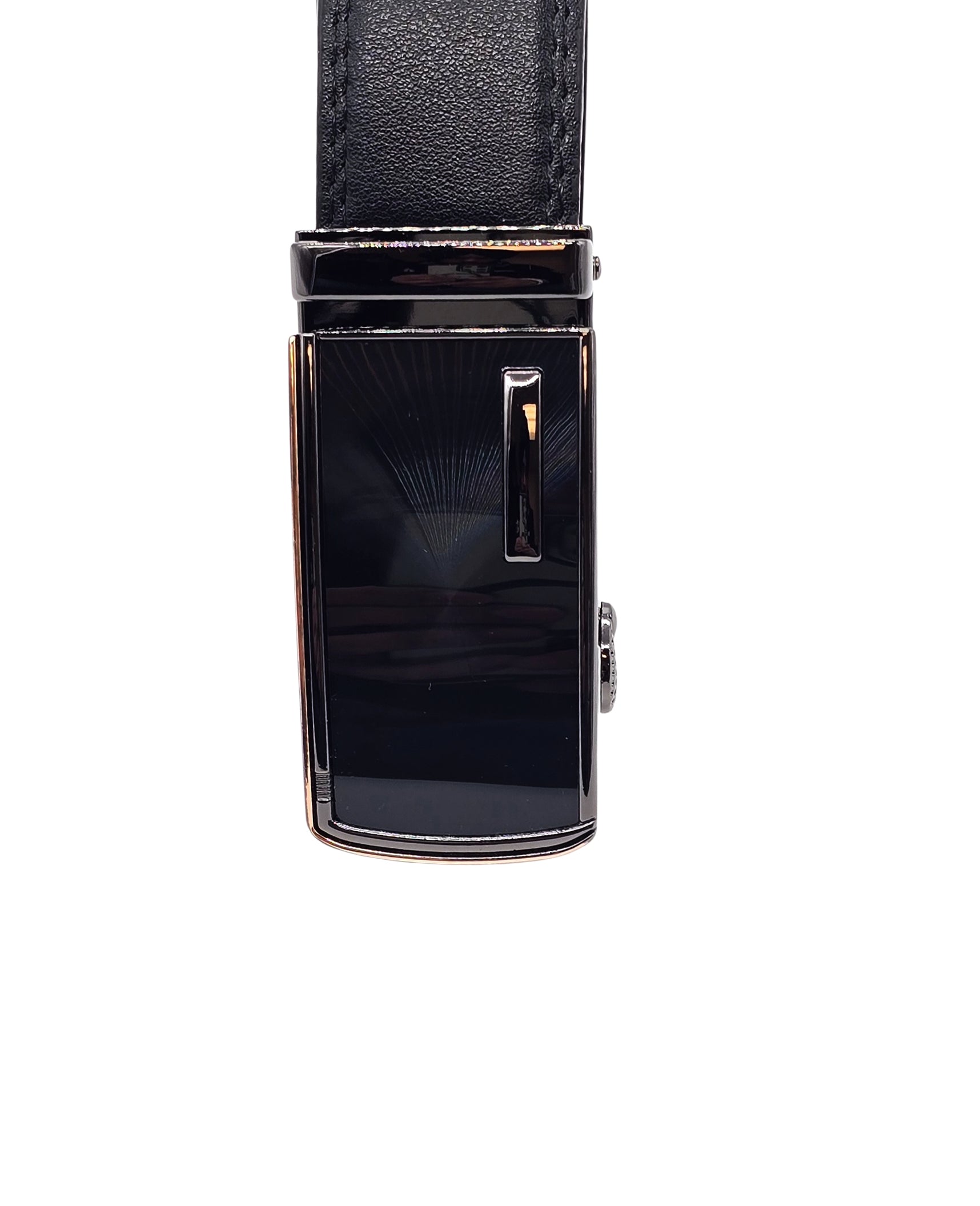 MEN'S ADJUSTABLE DESIGNER BELT (BLACK ENH 1-5)