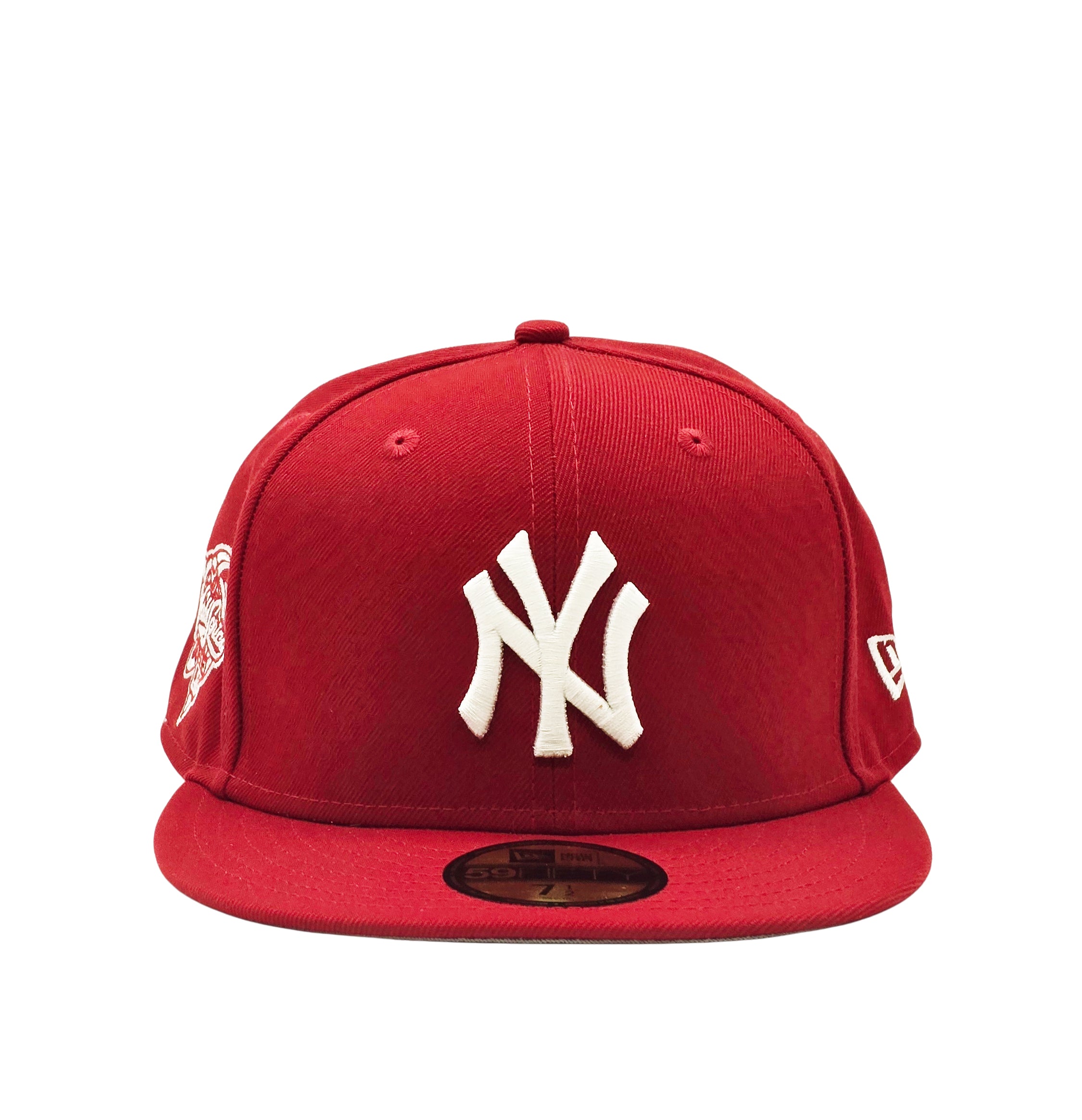 NEW ERA 59FIFTY MLB NEW YORK YANKEES 2000 WORLD SERIES RED FITTED HAT