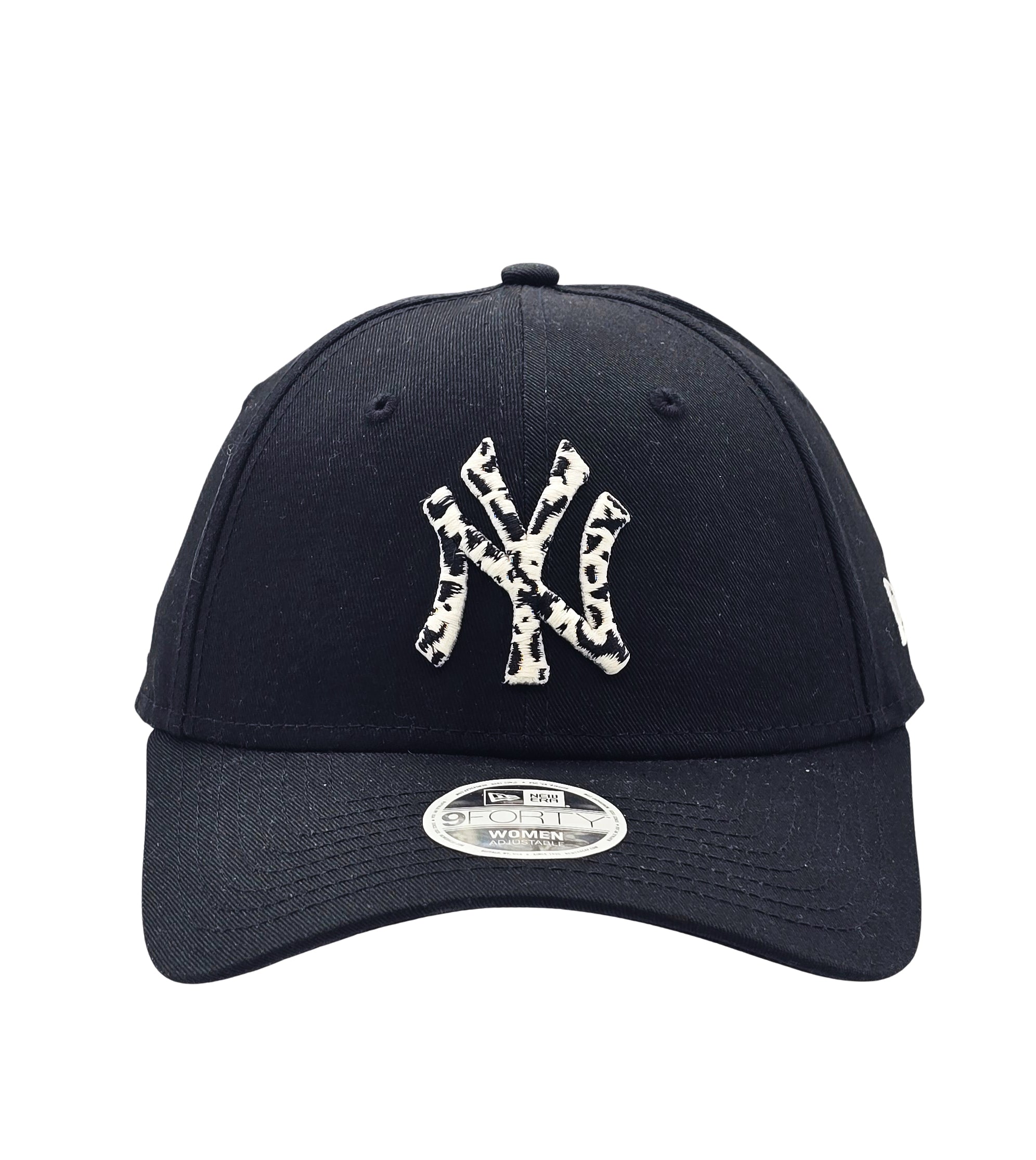 9FORTY NEW ERA NEW YORK YANKEES BLACK/WHITE WOMEN'S ADJUSTABLE CAP
