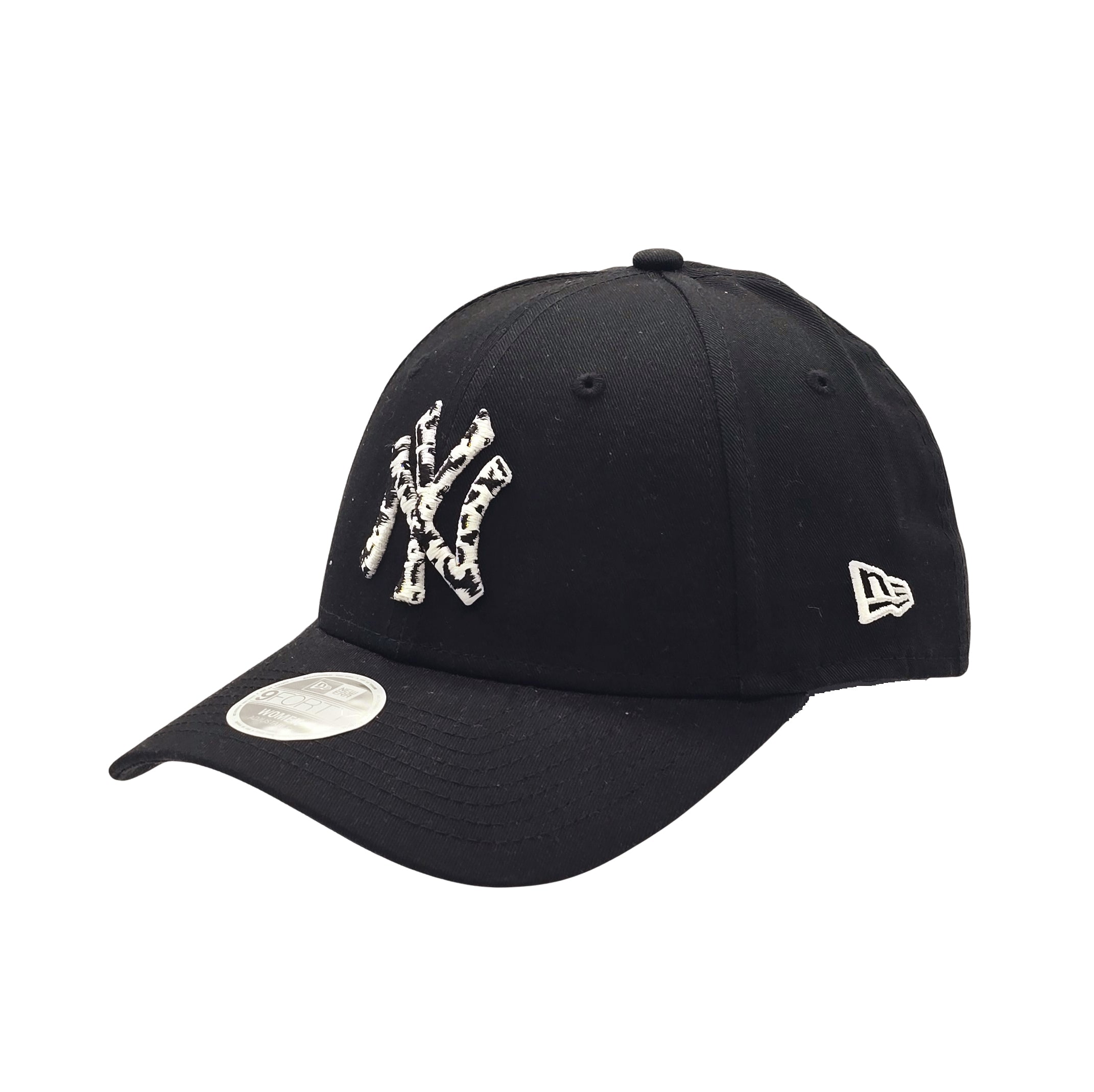 9FORTY NEW ERA NEW YORK YANKEES BLACK/WHITE WOMEN'S ADJUSTABLE CAP