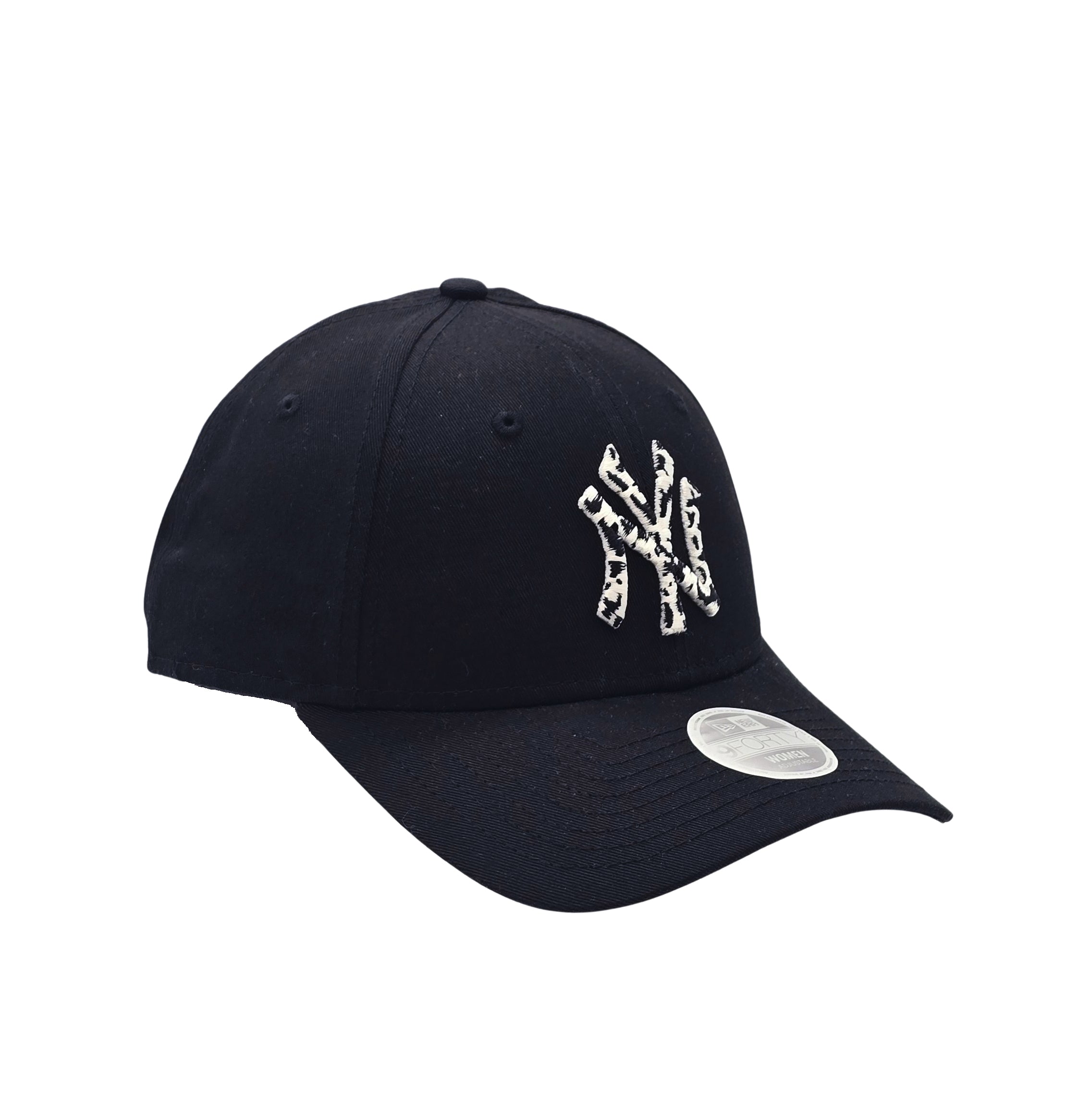 9FORTY NEW ERA NEW YORK YANKEES BLACK/WHITE WOMEN'S ADJUSTABLE CAP