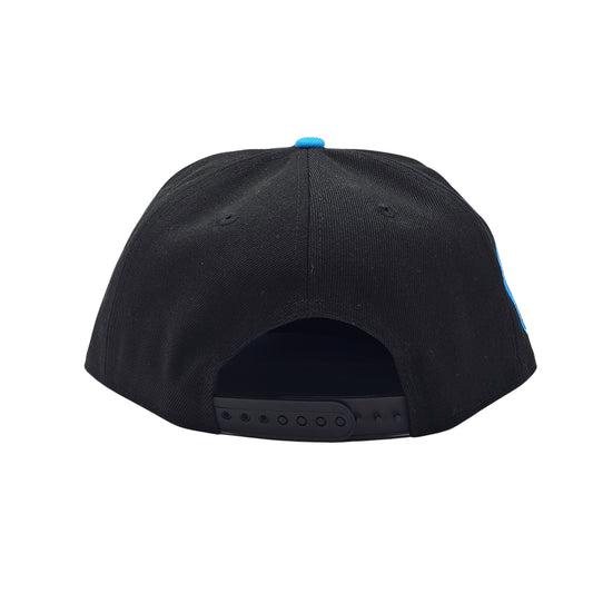 NEW ERA 9FIFTY NBA TORONTO RAPTORS 1X CHAMPS BLACK/BLUE SNAPBACK HAT