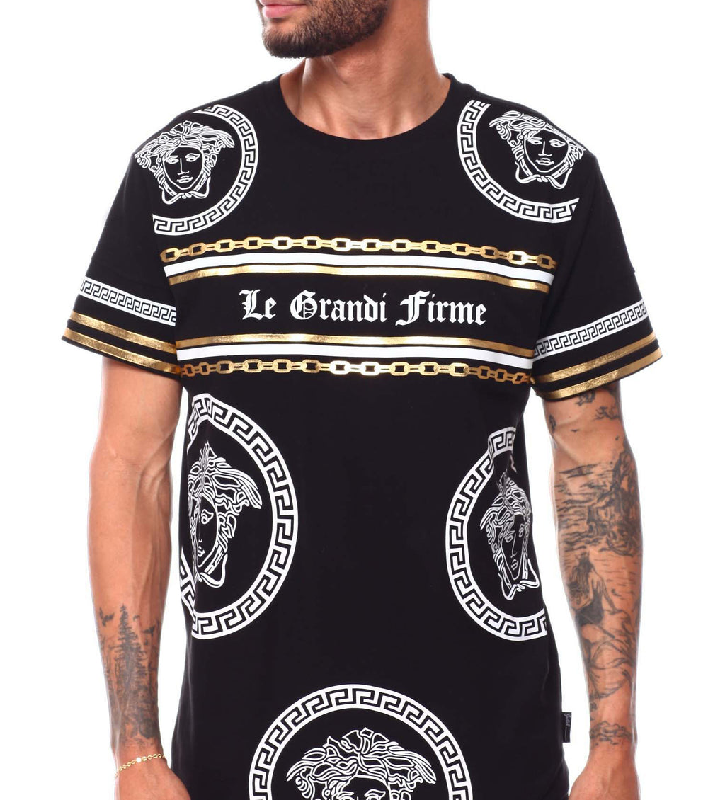 SWITCH MEN'S LE GRANDI FIRME T-SHIRT (BLACK)