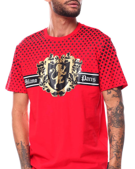 SWITCH MILANO PARIS GRAPHIC T-SHIRT (RED)