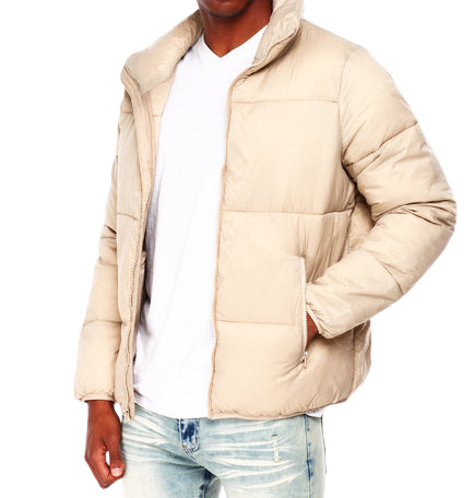 SWITCH REMARKABLE MEN'S PADDED BOMBER JACKET (KHAKI)