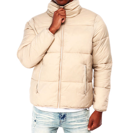 SWITCH REMARKABLE MEN'S PADDED BOMBER JACKET (KHAKI)