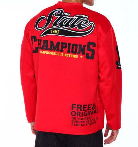 SWITCH MEN'S STATE CHAMPION LONG SLEEVE JERSEY (RED)