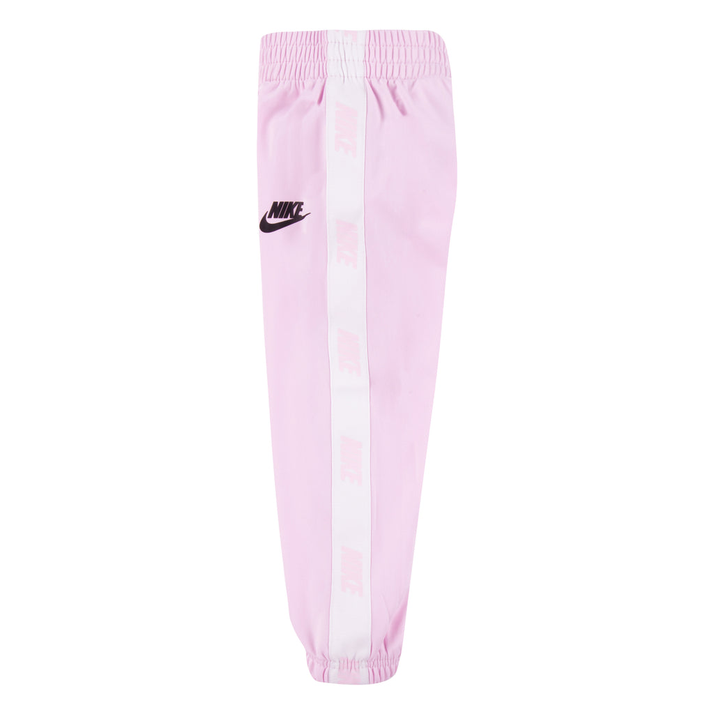 NIKE TODDLER GIRLS TRICOT TRACK JACKET AND PANTS SET (PINK SIZE 2T-4T)