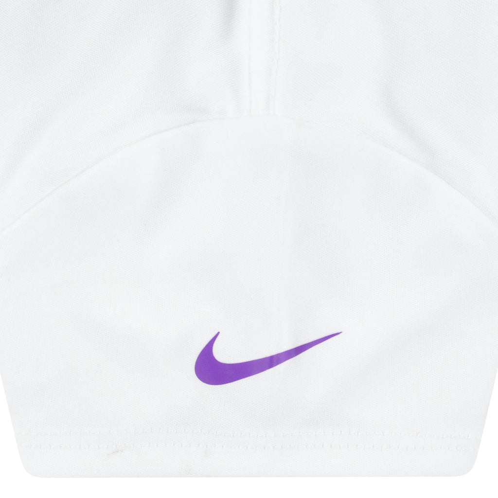 NIKE TODDLER GIRLS T-SHIRT & SPRINTER SHORT SET (WHITE/VIOLET)