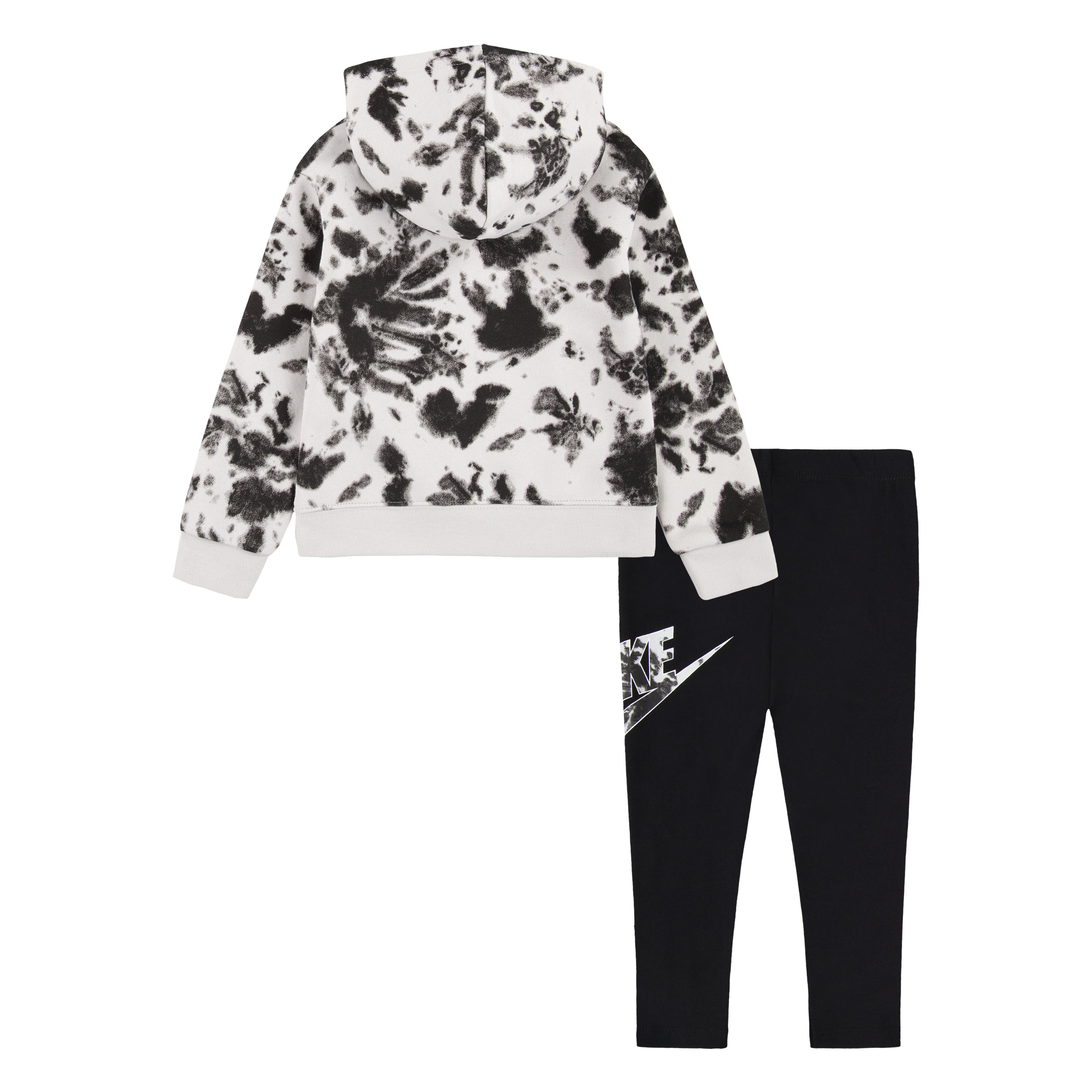 NIKE TODDLER GIRLS LEGGING SET (BLACK SIZE 2T-4T)