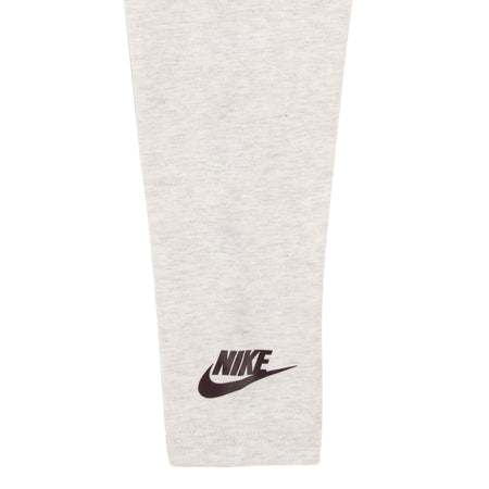 NIKE INFANT GIRLS HALF-ZIP HOODIE AND LEGGING SET (IVORY SIZE 2T-4T)