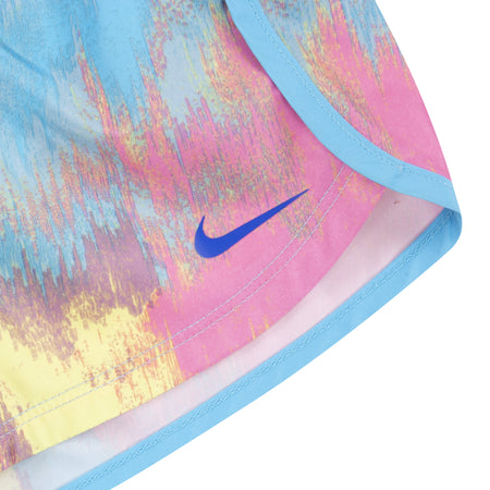 NIKE TODDLER GIRLS T-SHIRT & SPRINTER SHORT SET (BLUE SIZE 2T-4T)