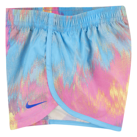 NIKE TODDLER GIRLS T-SHIRT & SPRINTER SHORT SET (BLUE SIZE 2T-4T)