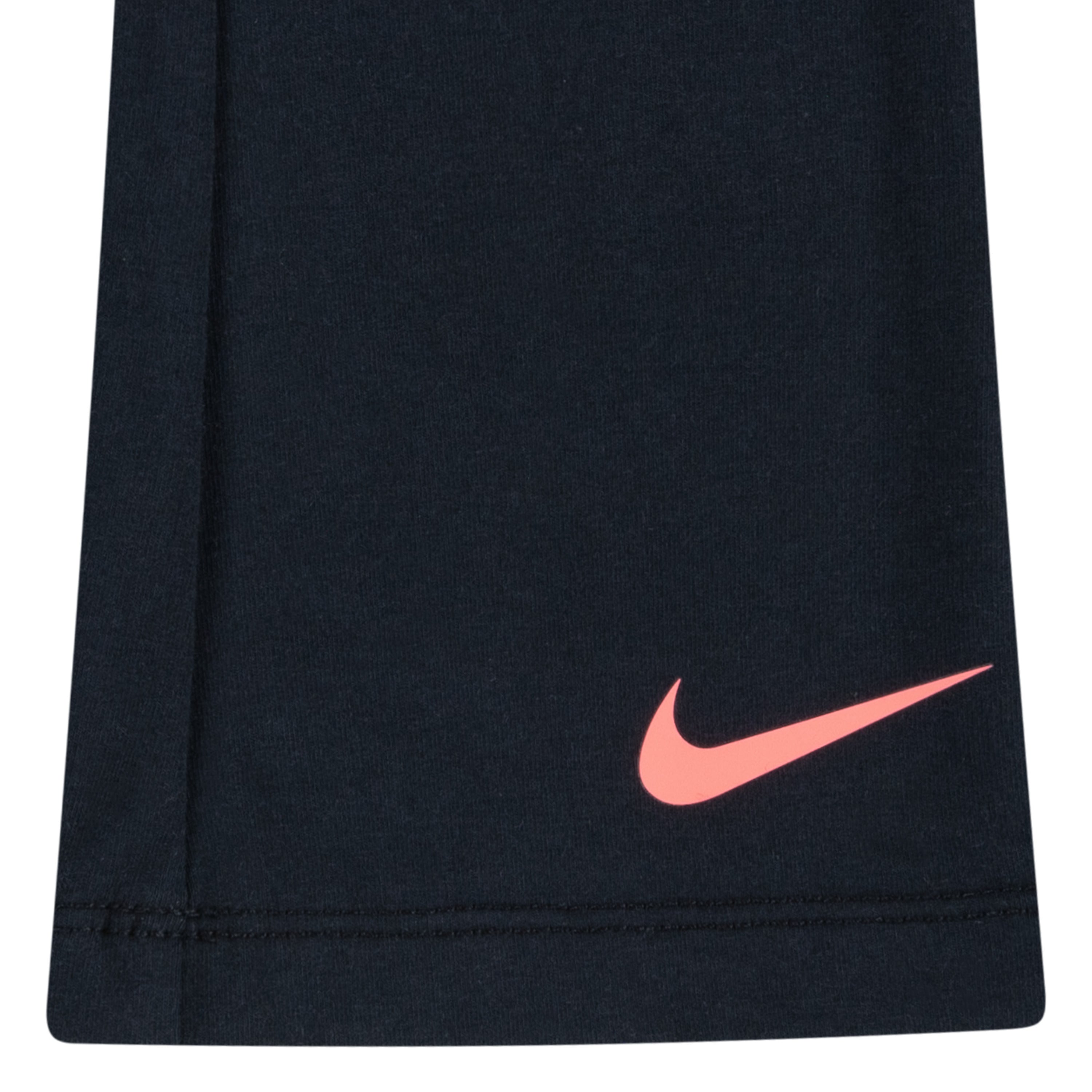 NIKE TODDLER GIRLS NEW IMPRESSIONS PINK/BLACK LEGGING SET (SIZE 2T-4T)