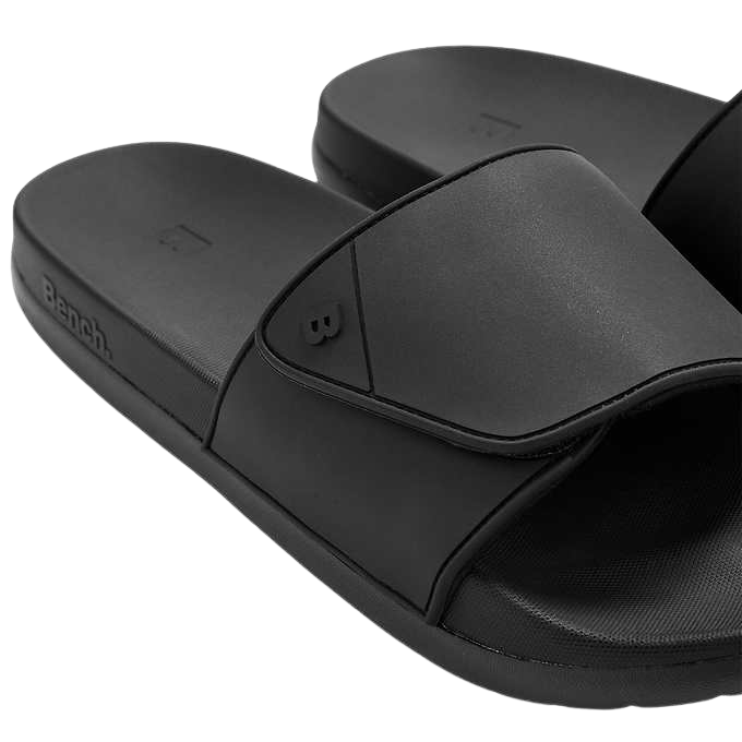 BENCH UNISEX COMFORT SLIDES (BLACK)