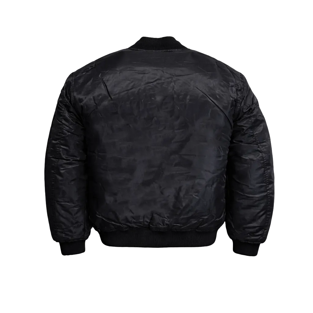 SWITCH REMARKABLE MEN'S BASIC BOMBER JACKET (BLACK)