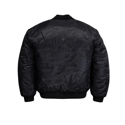 SWITCH REMARKABLE MEN'S BASIC BOMBER JACKET (BLACK)