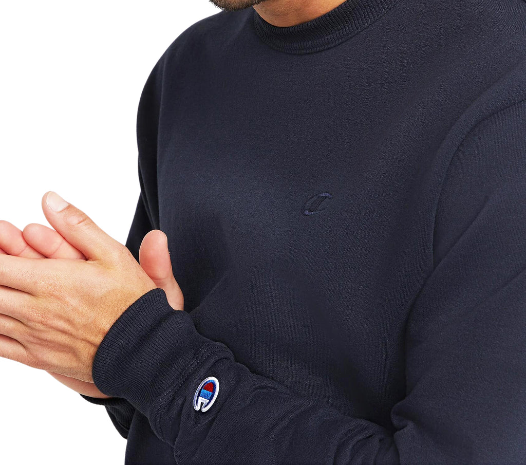 CHAMPION CORE LOGO CREWNECK (NAVY)