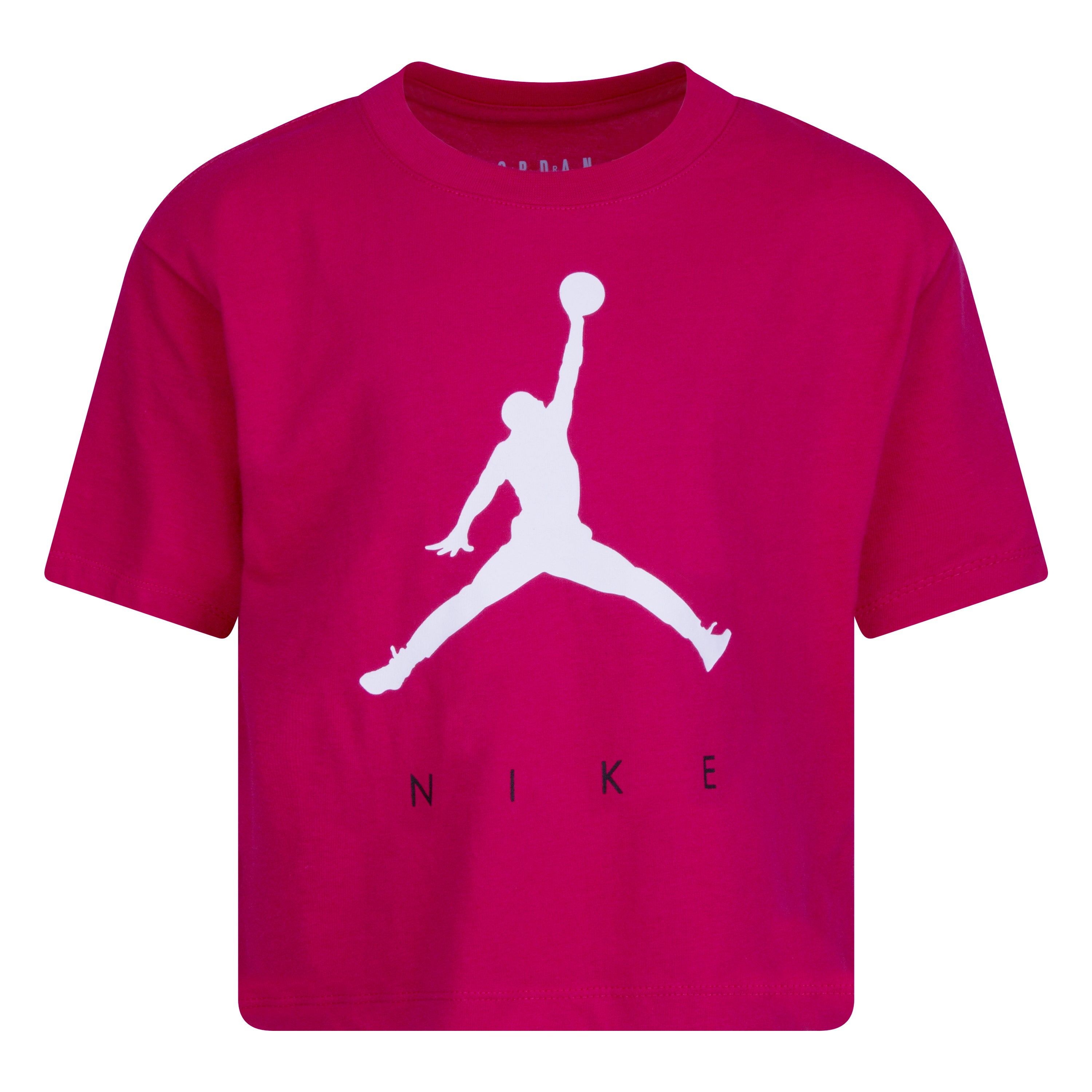 GIRLS' JORDAN JUMPMAN NIKE T-SHIRT (ROSE PINK)