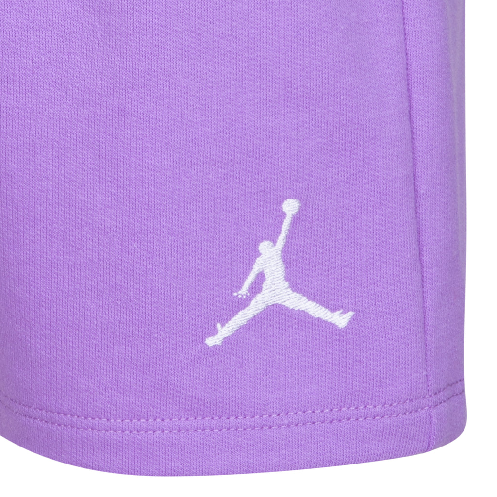 JORDAN GIRLS' T-SHIRT & SHORTS SET (PURPLE SIZE 4-6X)