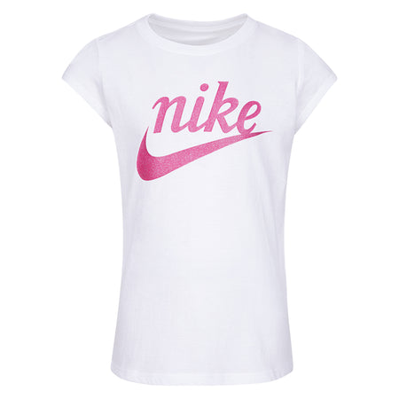 NIKE KIDS SCRIPT FUTURA T-SHIRT (WHITE SIZE 4-6X)