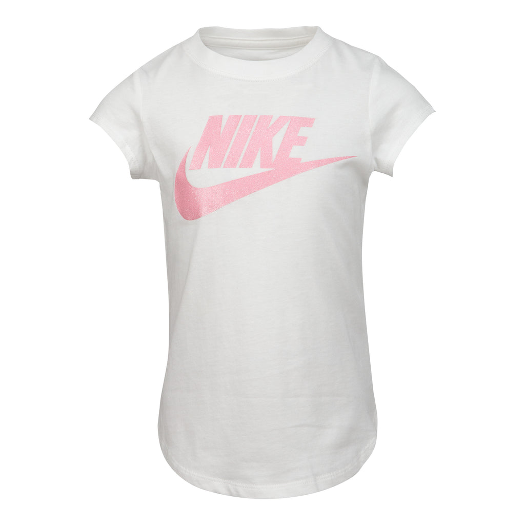 NIKE GIRLS FUTURA T-SHIRT (WHITE SIZE 4-6X)