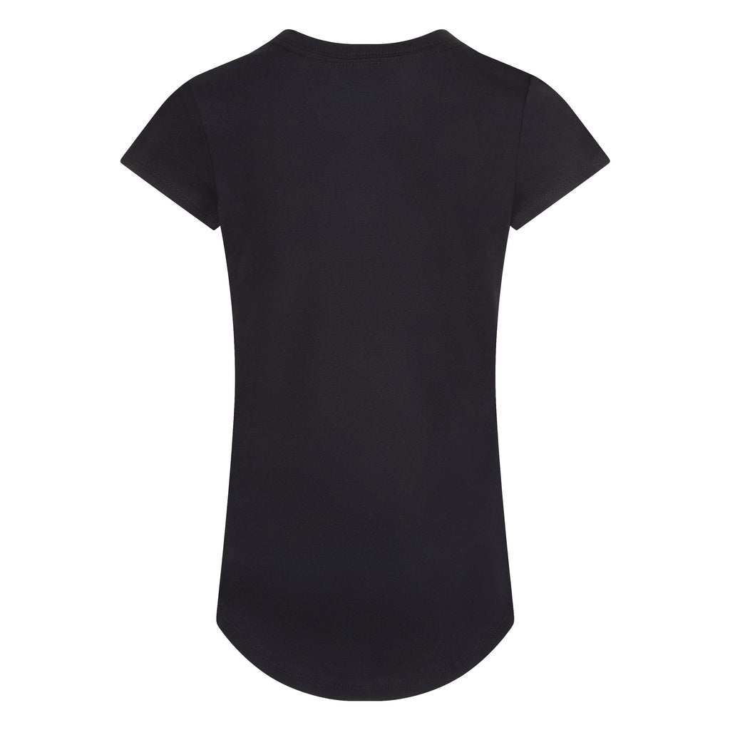 NIKE GIRLS FUTURA T-SHIRT (BLACK SIZE 4-6X)