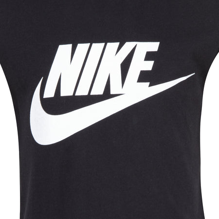 NIKE GIRLS FUTURA T-SHIRT (BLACK SIZE 4-6X)