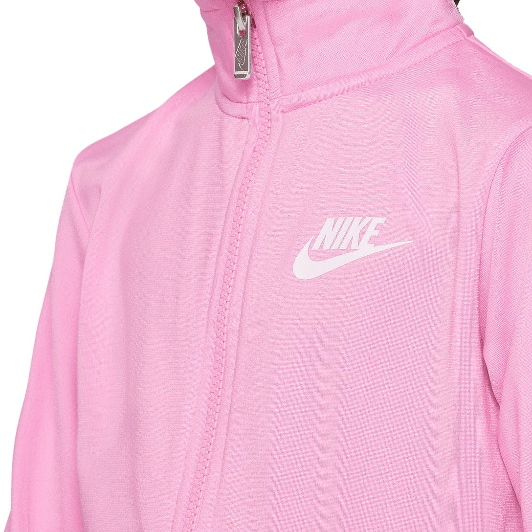 NIKE GIRLS TRICOT SPORTSWEAR PINK TRACK SET (SIZE 4-6X)