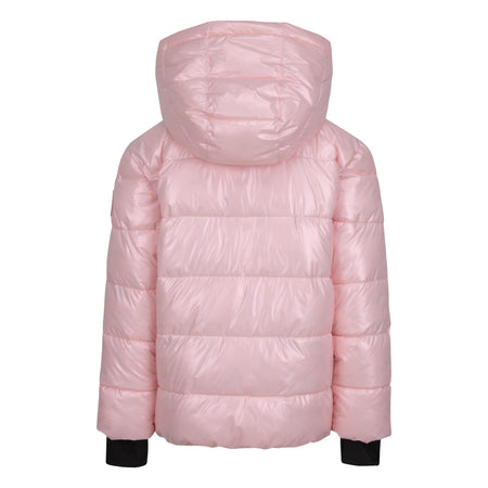 NIKE GIRLS PUFFER FOAM JACKET (PINK SIZE 4-6X )