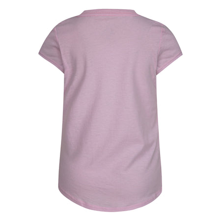 NIKE GIRLS FUTURA HEART T-SHIRT (PINK SIZE 4-6X)