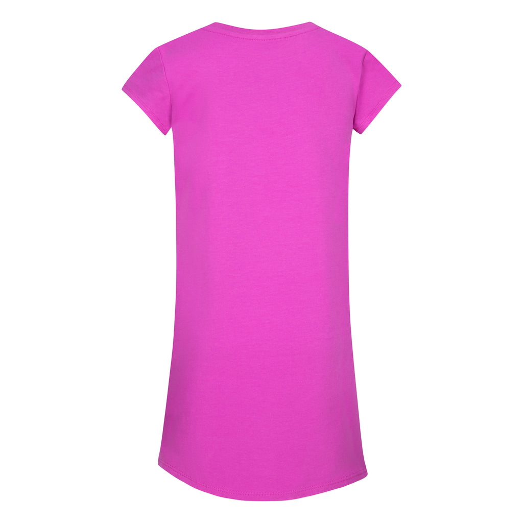 GIRLS' NIKE CLUB DRESS (DARK PINK SIZE 4-6X)