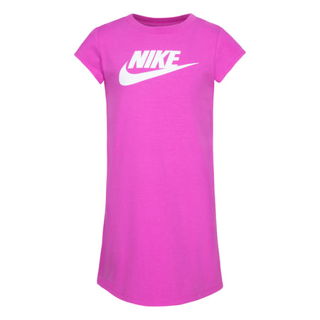 GIRLS' NIKE CLUB DRESS (DARK PINK SIZE 4-6X)