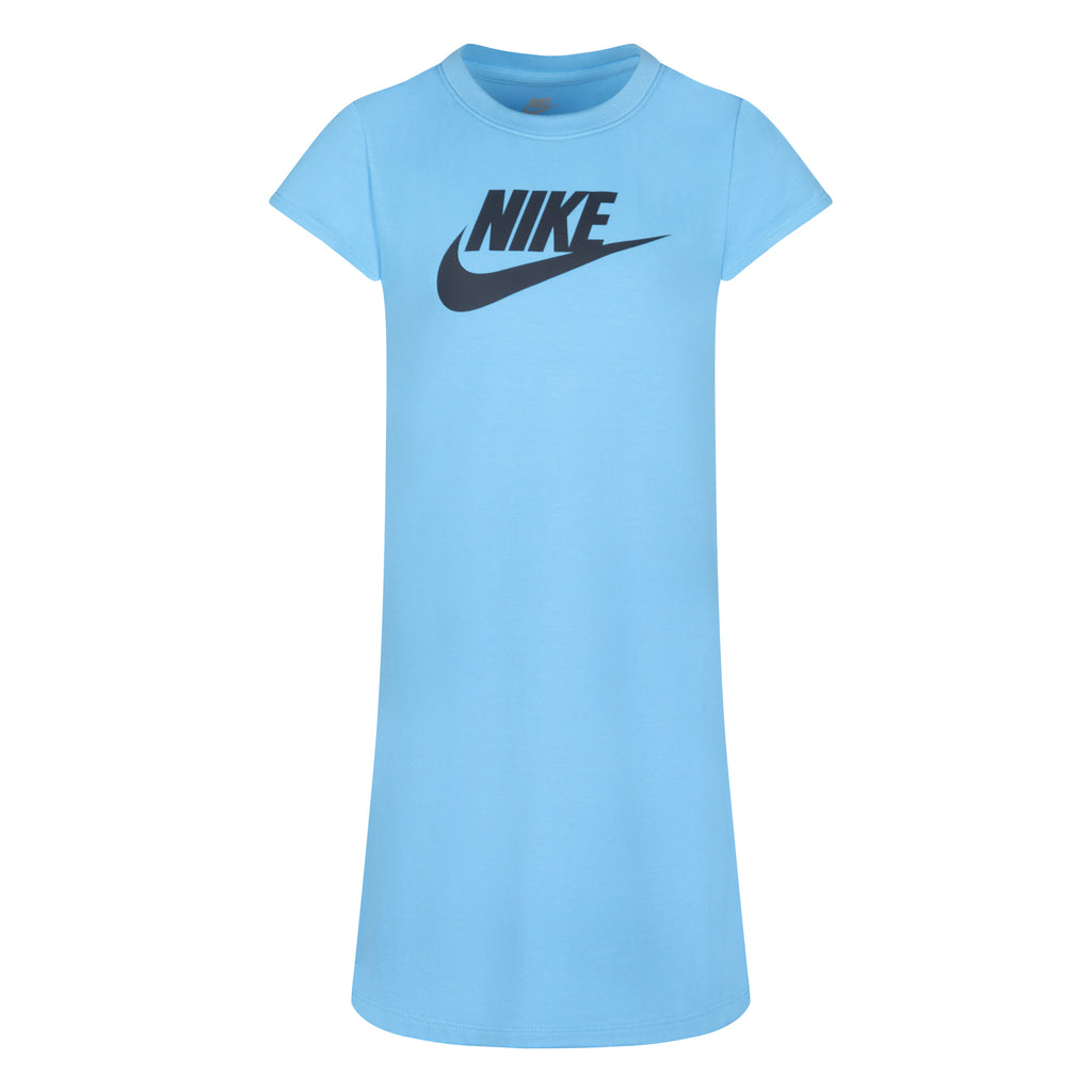 GIRLS' NIKE CLUB DRESS (BLUE SIZE 4-6X)