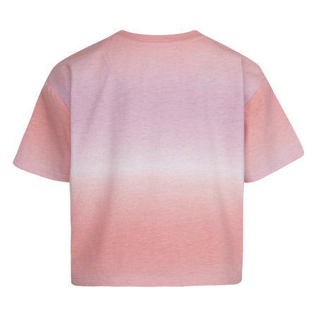 GIRLS' NIKE FUTURA T-SHIRT (ELEMENTAL PINK/ROSE)