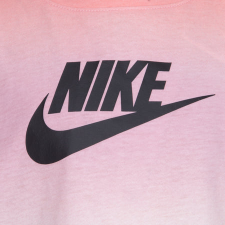 GIRLS' NIKE FUTURA T-SHIRT (ELEMENTAL PINK/ROSE)