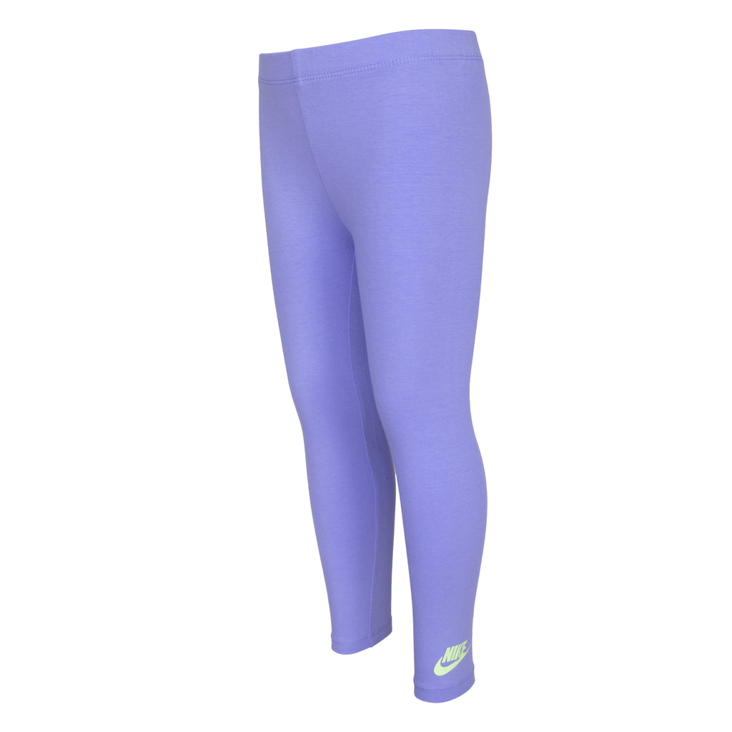 NIKE GIRLS' CLUB FLEECE LEGGING SET (BLUE SIZE 4-6X)