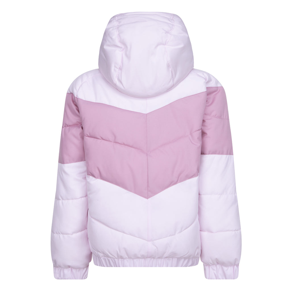 NIKE KIDS' SYNFIL PUFFER FOAM JACKET (PINK SIZE 4-6X )