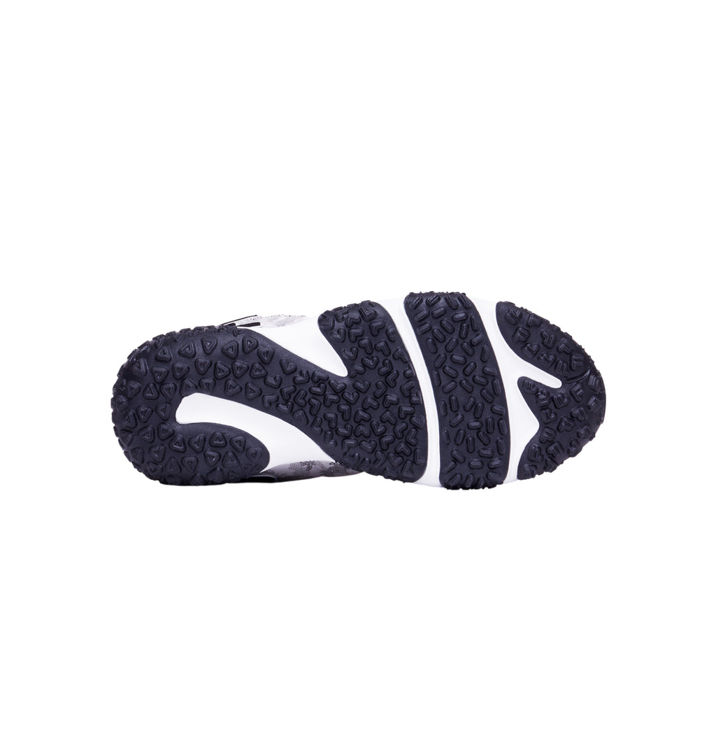 KIDS FILA SNAKE DANCER WINTER CAMO SHOES (BLACK/WHITE)