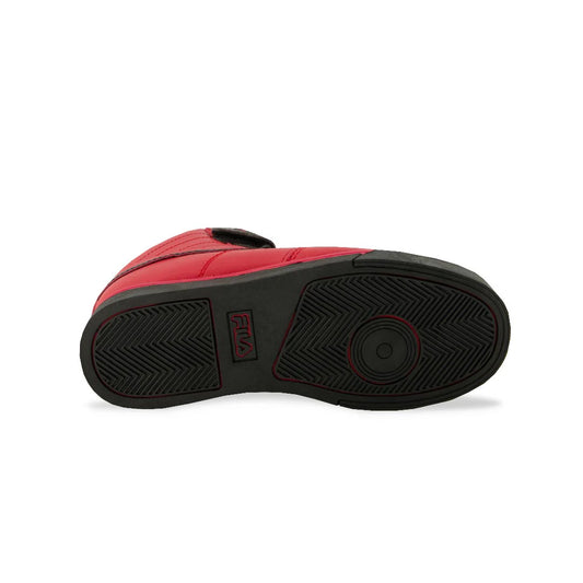 KIDS FILA VULC 13 HIGH TOP SHOES (RED)