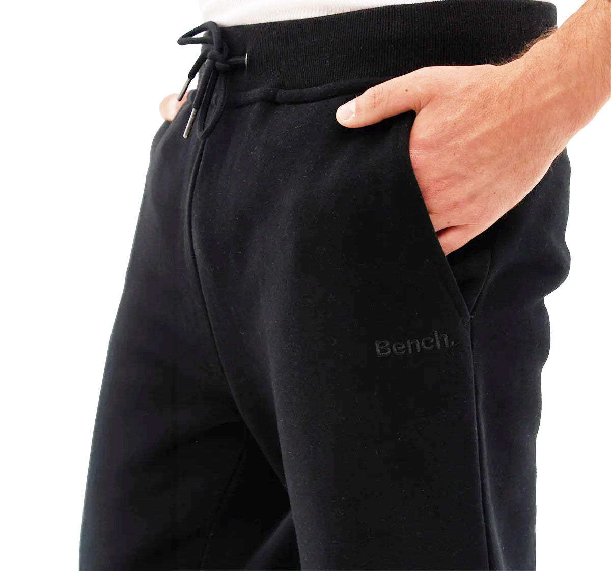 BENCH MEN'S FLEECE JOGGERS (BLACK)