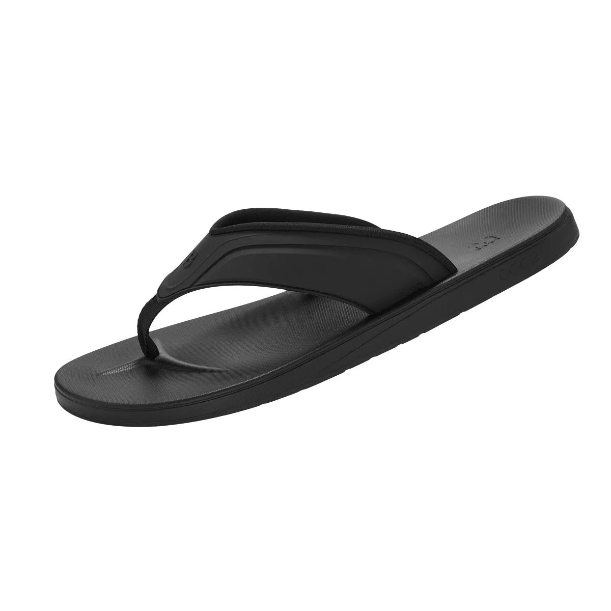 BENCH MEN'S COMFORT FLIP FLOPS (BLACK)
