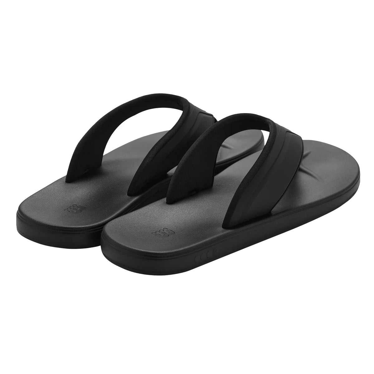 BENCH MEN'S COMFORT FLIP FLOPS (BLACK)